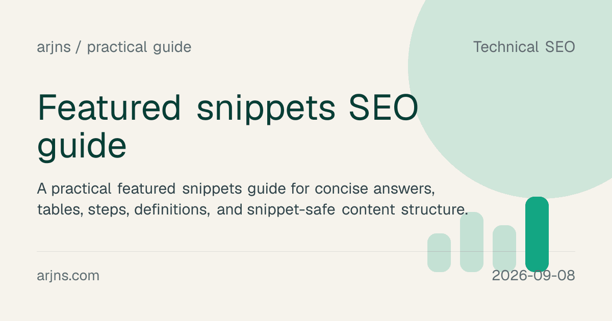 Featured snippets SEO guide