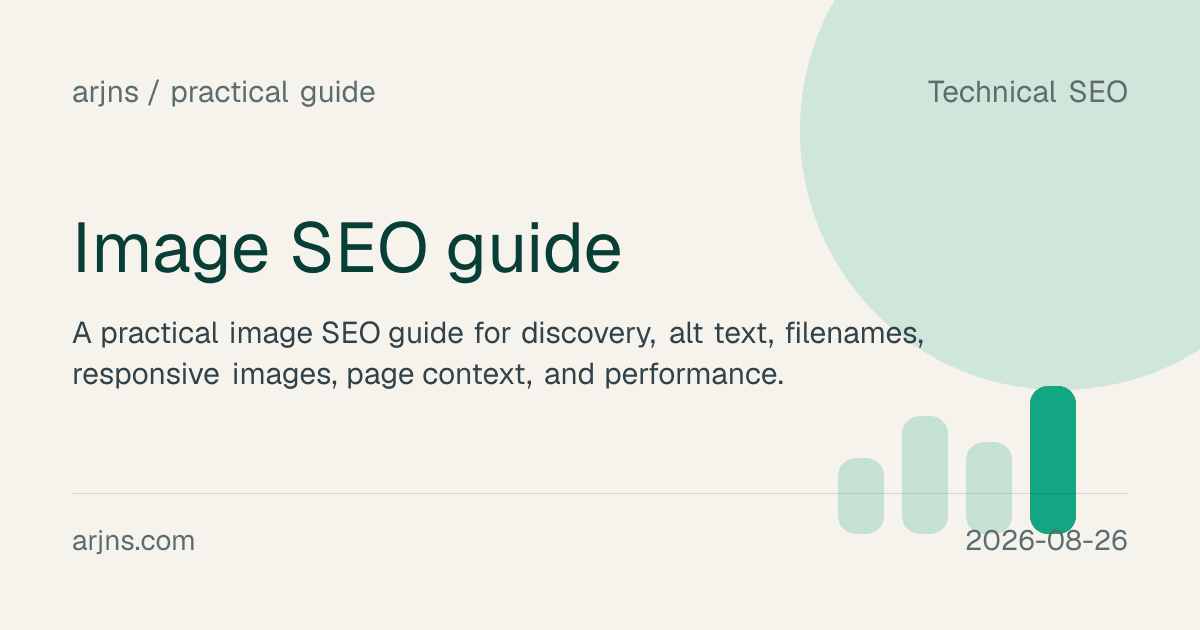 Image SEO guide