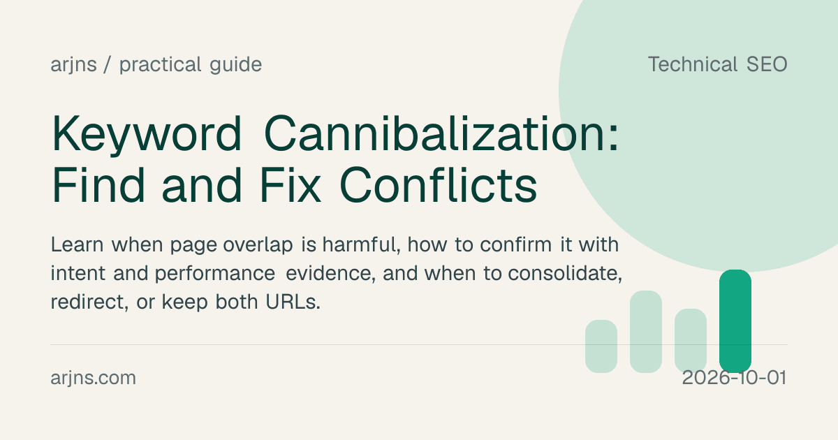 Keyword Cannibalization: Find and Fix Conflicts