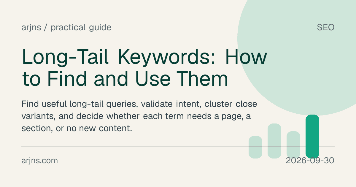 Long-Tail Keywords: How to Find and Use Them