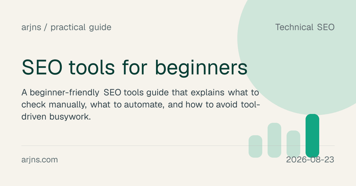 SEO tools for beginners