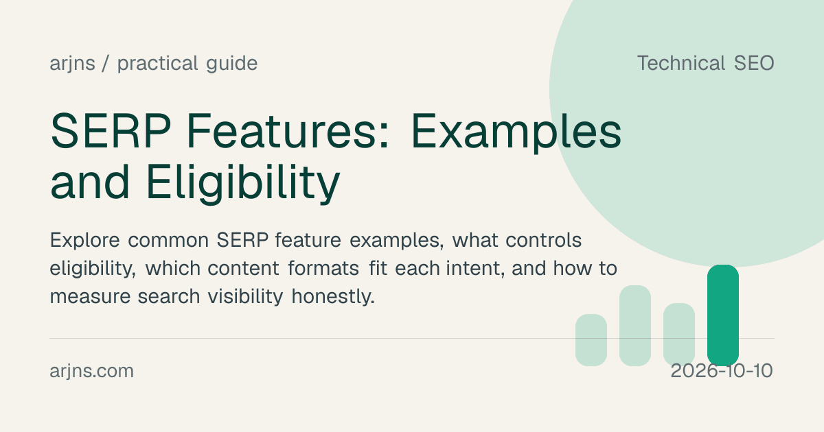 SERP Features: Examples and Eligibility