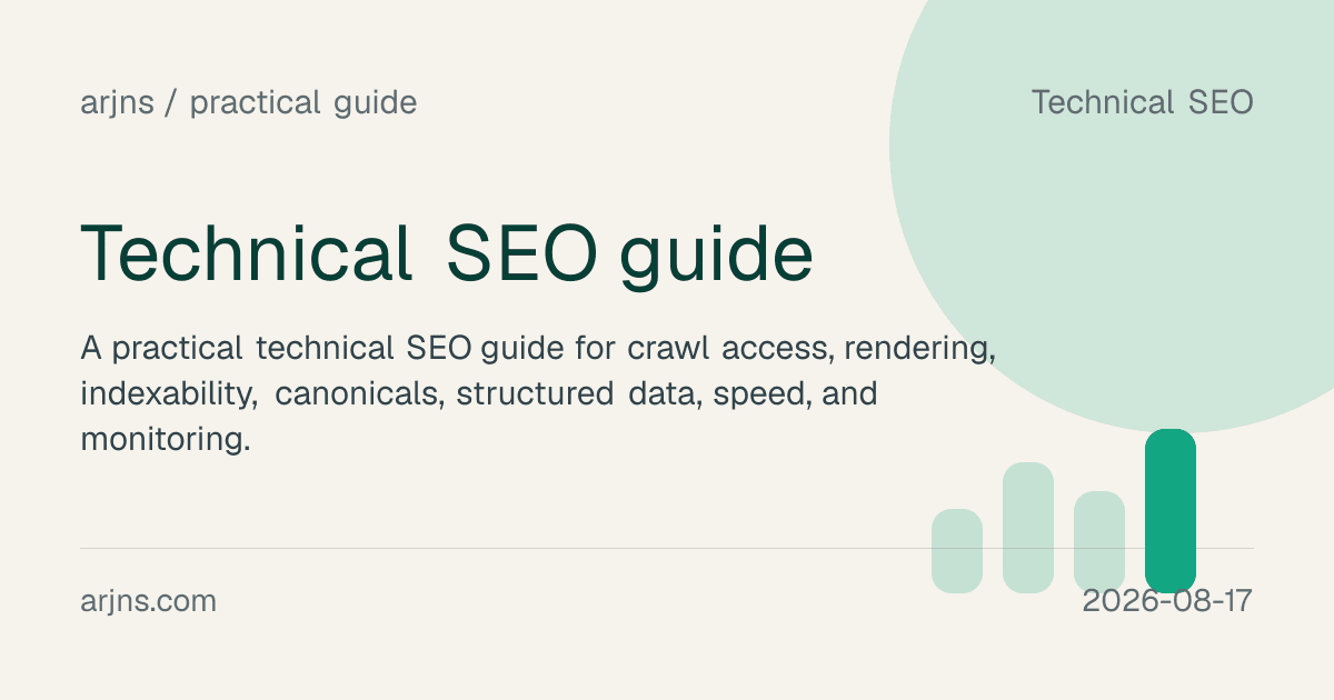 Technical SEO guide