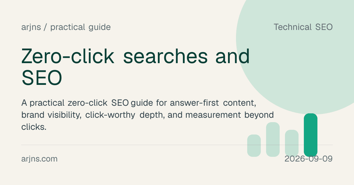 Zero-click searches and SEO
